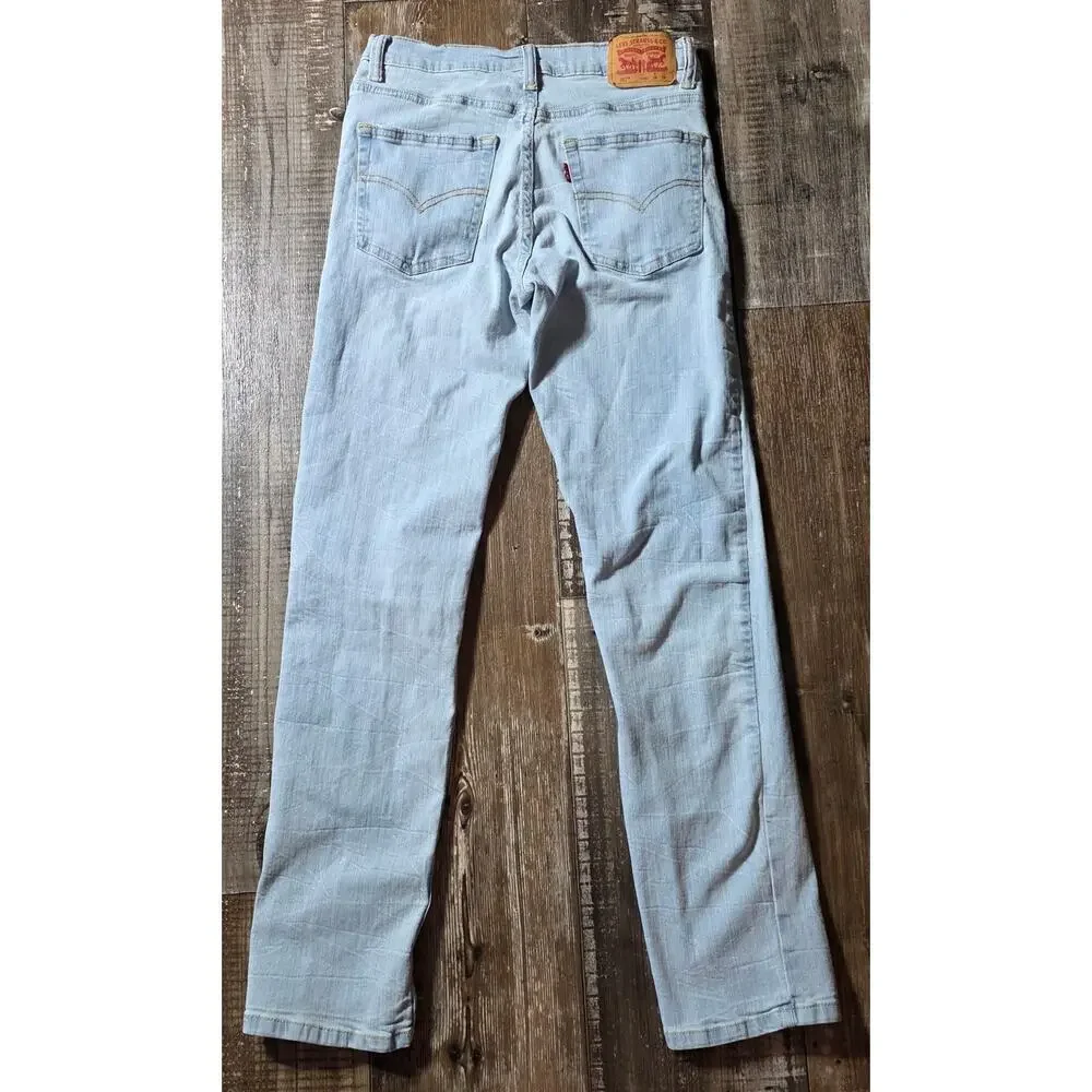 Levi's 502 Girl's Regular Taper Blue Jeans Size 16R, 28x28
